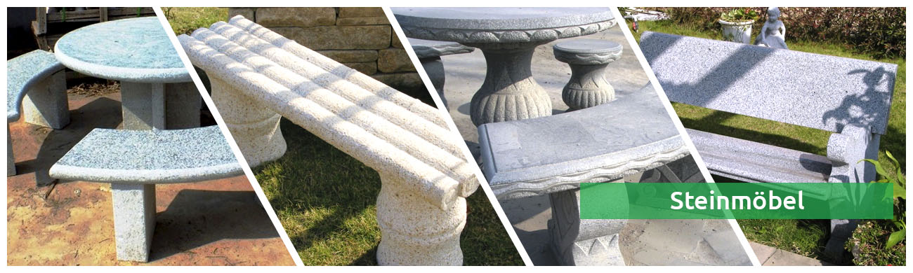 5 Steinmöbel